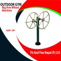 Outdoor Gym Big Arm Wheel Machine Fit And Fine Nepal. 