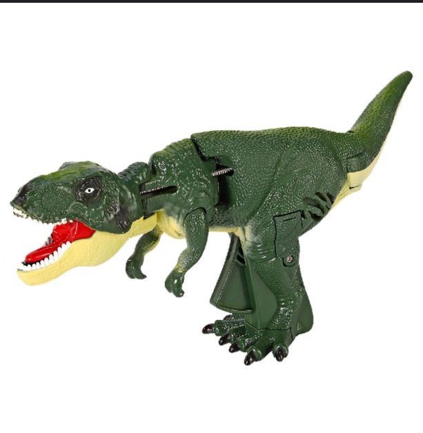 Masala Beads New T-Rex  Dinosaur Fidget Toy Creative Hand Operated Telescopic Spring Swing With Cool Sound Indoor Outdoor Dinosaur  Toy  For Adults Children