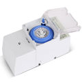 SUL181H Mechanical Timer Switch 220V 16A 24H 8 Settings Manual/Auto Controller. 