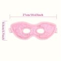 【2025 Version】 Dry Skin Swelling Eye Mask Reuse Eye Mask for Puffy Eyes Can be Warm Cold Compress Gel Cooling Eye Mask for Eye Pressure Care. 