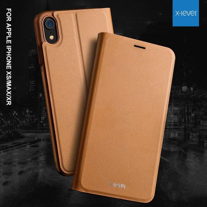 X-Level%20Wallet%20Leather%20Stand%20Flip%20Cover%20For%20Samsung%20Galaxy%20S10-%20Black%20-%20Image%204