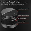 Camera Ring for Samsung Galaxy A25 / A35 5G - Lens Protector Individual Metal Ring Lens Cover - Black. 