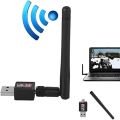 600Mbps USB WiFi Dongle | Wireless WiFi Receiver & Adapter | High Speed WiFi Adapter for Desktop Laptop. 