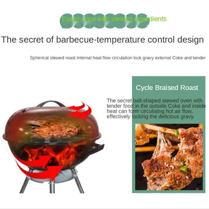 Courtyard%20Outdoor%20Charcoal%20BBQ%20Kettle%20Grill%20-%20Image%204