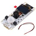 ESP32 Camera Module Fisheye Lens T-Camera 0.96 Inch OLED ESP32 WROVER PSRAM Camera Module ESP32-WROVER-B OV2640 Fisheye. 