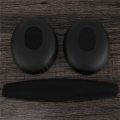 ARELENE A pair of black ear cushions with pad for QC3 Quiet Comfort 3 headphones. 