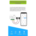 2X Tuya WiFi Smart Meter Digital Energy Meter 80A Current Transformer Solar PV Production Consumption Monitor 2CT. 