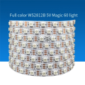 WS2812B Individually Addressable Smart 5V Pixel LEDs/M Individually Addressable IP20 Waterproof Flexible Tape Lamp Bar 60LEDS. 
