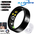 Wenefang For Xiaomi Smart Ring Ceramic NFC Bluetooth Health Monitor Blood New Oxygen Multi-sport Modes IP68 Waterproof Men Women smartring. 