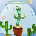 Dancing Cactus Toy Cactus Plush Toys Interesting Children's Toys Children's Early Education Toy Dancing Cactus Plush Toys With Light Funny Singing. 