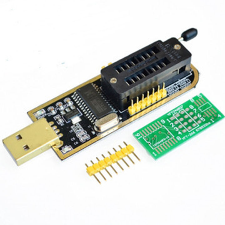 CH341B%2024%2025%20Series%20EEPROM%20Flash%20BIOS%20USB%20SOP8%20Programmer%20Module%20Programmer%20Adapter%20Socket%20Converter%20Module%20Test%20Clip%20DIY%20KIT%20CDHBD%20-%20Image%203