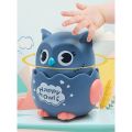 NAMUNY Baby Inertia Owl Animal Car Baby Toy Press Toy Car Blue Grey. 