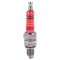 fasdaga Pack of 4 Racing 3 Electrode Spark Plug A7tc for 50cc 110cc 125cc 150cc Atv Scooter Dirt Bike Go Kart. 