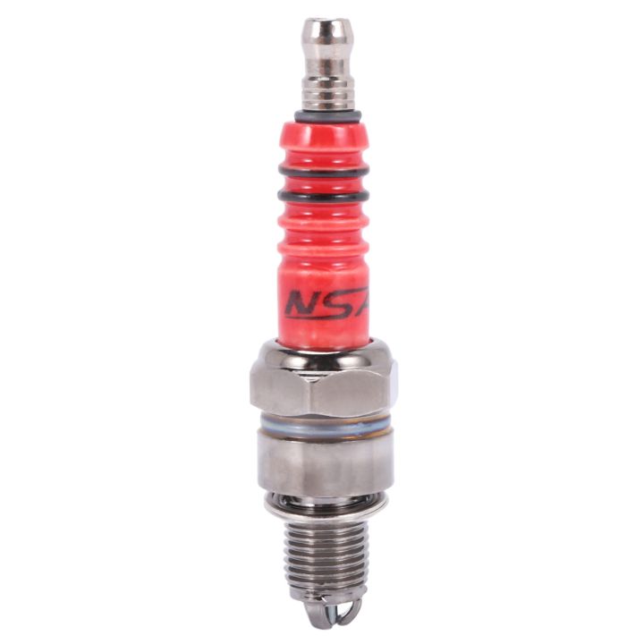 fasdaga%20Pack%20of%204%20Racing%203%20Electrode%20Spark%20Plug%20A7tc%20for%2050cc%20110cc%20125cc%20150cc%20Atv%20Scooter%20Dirt%20Bike%20Go%20Kart%20-%20Image%207