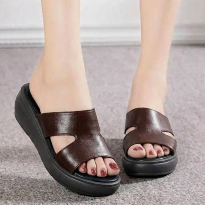 Women%20Slipper's%202023%20Summer%20Genuine%20Leather%20Wedge%20Heels%20Fashion%20Sandals%20-%20Image%202