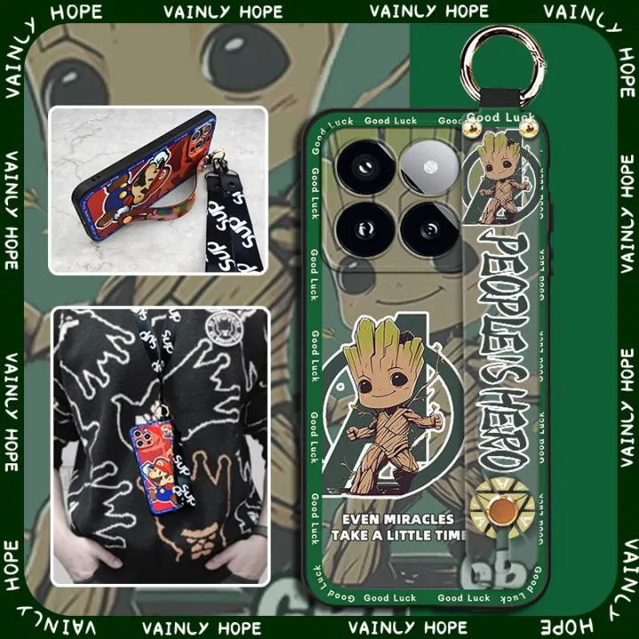 Waterproof%20Lanyard%20Phone%20Case%20For%20Xiaomi%2014T%20Phone%20Holder%20Kickstand%20Anti-dust%20Silicone%20Cartoon%20Dirt-resistant%20Anti-knock%20-%20Image%205