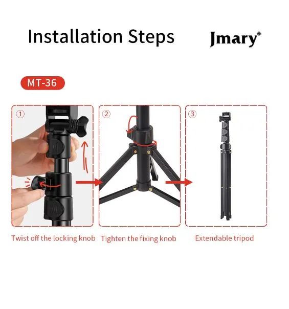 Jmary%20MT36%20Selfie%20Stick%20Tripod%2067%20Inch%20-%20Image%205