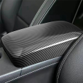 Car Center Armrest Box Panel Trim for CLA C117 GLA X156 A Class W176 13-18 Protecting Covers Black Replacement. 