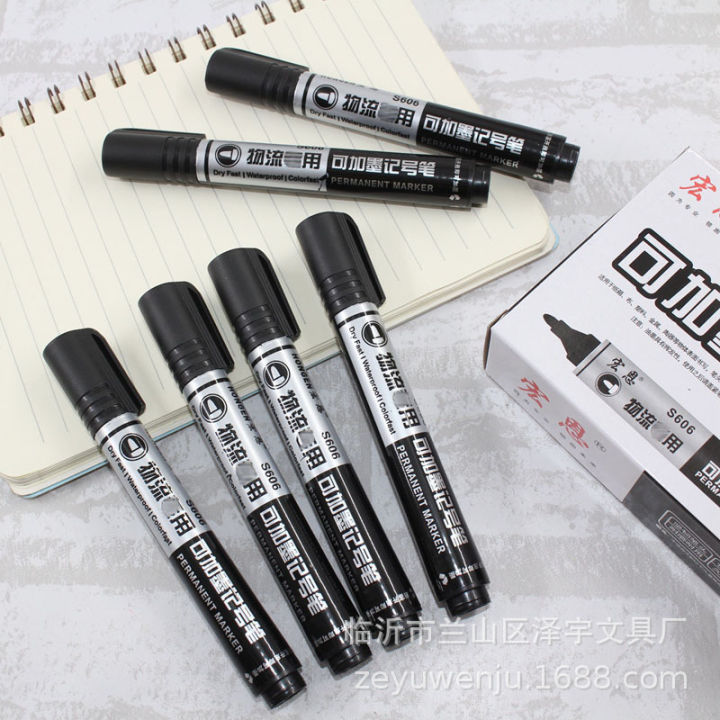 %E3%80%90Mega%20Sale%E3%80%91New%20Mark%20Pen%20Black%20Red%20Blue%20Signature%20Head%20Ink%20Express%20Pen%20Logistics%20Number%20Pen%20-%20Image%204