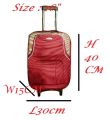3 in 1 Set Suitcase Travel Rolling Luggage 2 Wheeled Suitcase up to 23Kg 16" 20" 24". 