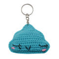Handmade Cloud Crochet Key Ring. 