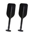2X Portable Rafting Boat Floating Outdoor Kayak Water Sport Tool Kayak Paddle Telescopic Paddle Plastic Boat Oar. 
