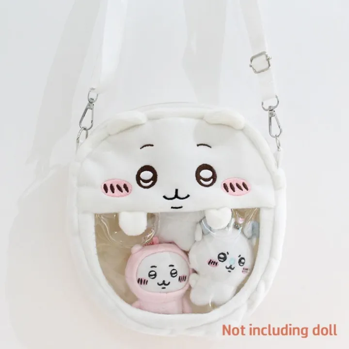 Cute%20Plush%20Shoulder%20Messenger%20Bag%20Usaki%20Hachiware%20Crossbody%20Bag%20Cartoon%20Transparent%20Chiikawa%20Bag%20Women%20-%20Image%209