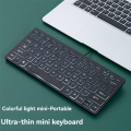 Compact Wired Keyboard for Laptops Mini External Keyboard with USB Connection Ideal for Home and Office Use B. 