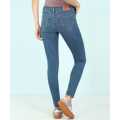 LEVI'S 710 Super Skinny Mid Rise Blue Jeans For Women 21325-0128. 