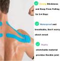 Latex Free Breathable Kinesiology Tape For Muscle Support - 5M x 5cm | Immediate Pain Relief Kinesiology Tape. 