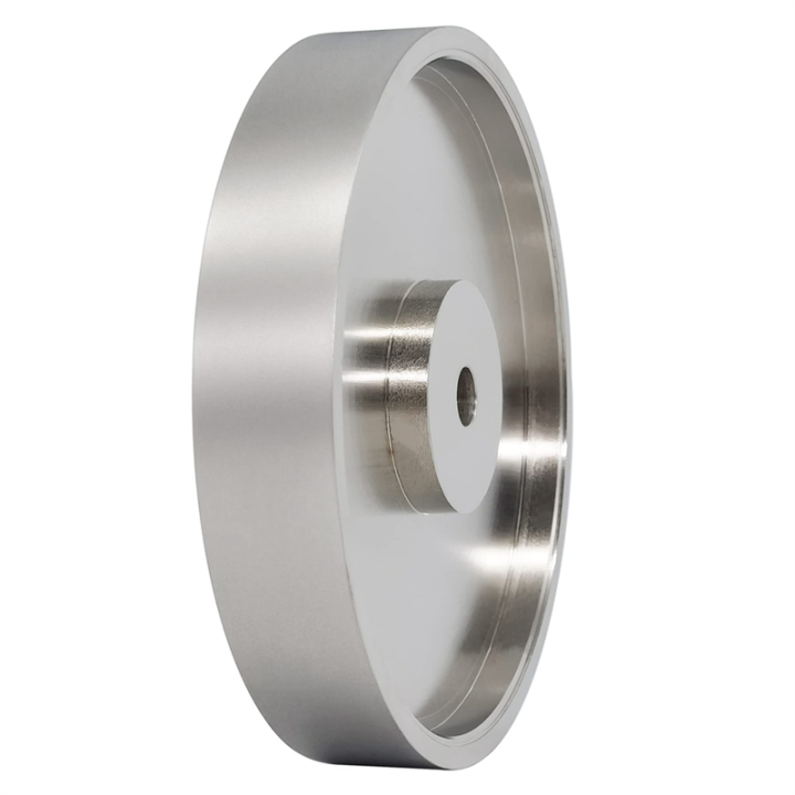 Diamond Grinding Wheel Dia 6x1Inch Wide with 1/2Inch Arbor, for Sharpening High Speed Steel, Grit 1000