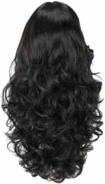 Natural%20black%20curly%20hair%20wig%20Hair%20Extension%20-%20Image%202