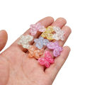 St. kunkka 10-20Pcs Acrylic Butterfly Beads Cracked Flower Loose Beads for DIY Jewelry Making. 
