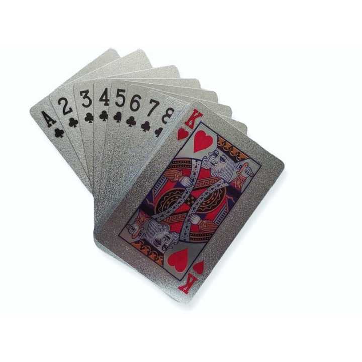 Blinkee 24k Gold Plated Poker Cards - Waterproof Dollar Bill Design Playing Cards With 52+2 Jokers