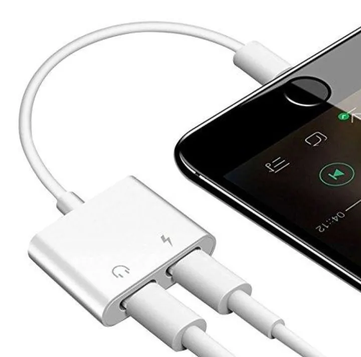 2%20In%201%20Lightning%20Adapter%20Headphone%20For%20Iphone%20X%208/8/7/7%20Plus%20-%20Image%204
