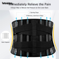 Wenefang Sutuiying 1Pcs Double Pull Back Lumbar Support Belt Waist Orthopedic Brace Profesional Luxury for Lumbar Pad,Injury,Lower Back Pain Relief for Herniated Disc. 