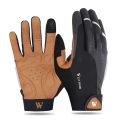 Vylon WEST BIKING Cycling Gloves Breathable Full Finger Mitts MTB Bicycle Sports Gloves Men Women Spring Autumn Gym Motorcycle Gloves. 