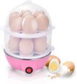 Electric Egg Boiler 2 Layer Rapid Egg Cooker Maker Egg Poacher Food Steamer. 