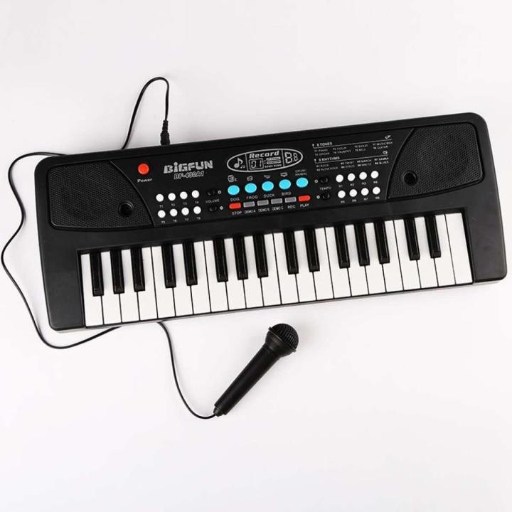 Black Bigfun Bf-430A1 Mini Electronic Keyboard