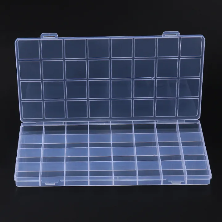 32%20Grid%20Compartment%20Plastic%20Transparent%20Storage%20Box%20Jewelry%20Earring%20Bead%20Screw%20Holder%20Case%20Display%20Organizer%20Container%20Conbo%20-%20Image%204