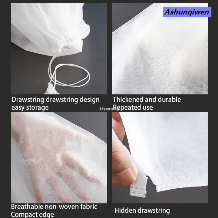 Chunjieda%2010pcs/20pcs%20Shoes%20Storage%20Bag%20Closet%20Organizer%20Non%20Woven%20TravSales%20promotion%20el%20Portable%20Dust%20Proof%20Pocket%20Clothing%20Classified%20Hanging%20Bags%20-%20Image%204