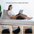 1 Piece Foot Rest Under the Work Desk, Double-Layer Adjustable Footstool Memory Foam Suitable for Office. 