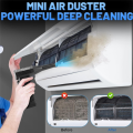200W Compressed Air Duster 130000RPM Tiny Electric Air Duster, Stepless Speed, for Keyboard PC Deep Cleaning. 