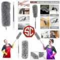 Cleaning Brush Feather Microfiber Duster with Extendable Rod Dust Cleaner Wet and Dry Duster. 