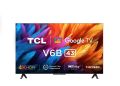 TCL 108 cm (43 inches) Metallic Bezel-Less Series 4K Ultra HD Smart LED Google TV 43V6B (Black). 
