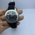 Casual Watch For Men || Miracle Round Dial Black Silicon Strap Date Function Waterproof Quartz Wrist Watch For Men || Sold By Watch Market. 