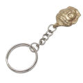 White Metal Buddha Keyring/Keychain. 