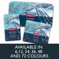 Derwent Inktense Watercolour Pencils Tin (Set of 24). 