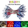 Display Letter Light Pixel LED Digital IC Module LED Addressable DC5V/50 Pieces Batch 12mm 12VWS2811 Waterproof for String Lights. 