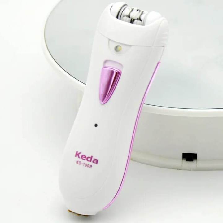 Kemei Km-290R Rechargeable Women Epilator Shaver